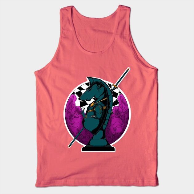 Black Horse Tank Top by narutomo